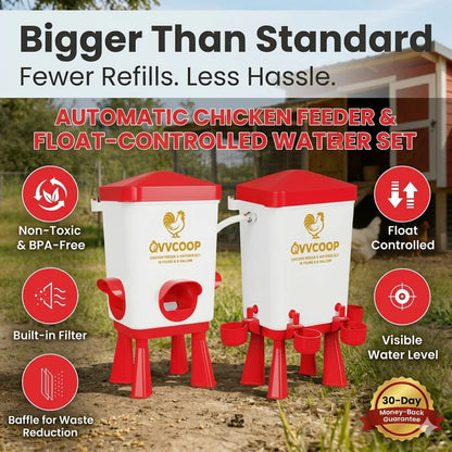 COZYORA™ Waterer and Feeder Set