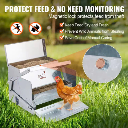 Cozyora PestGuard Automatic Chicken Feeder