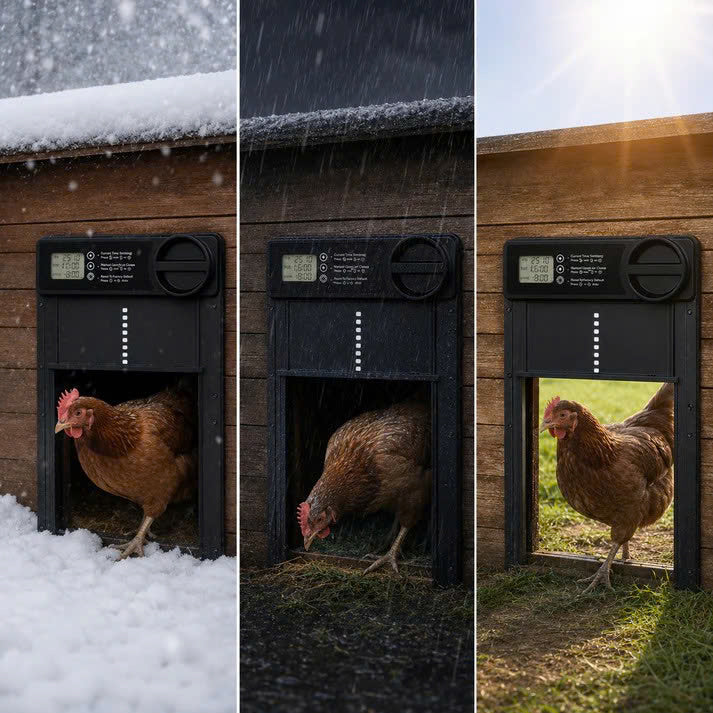 Smart Automatic Chicken Coop Door