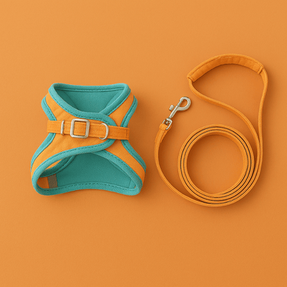 ESCAPE-PROOF CAT HARNESS + LEASH