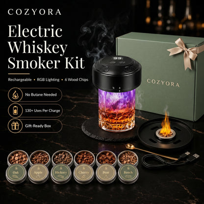 Cozyora™ Electric Whiskey Smoker Kit 2.0
