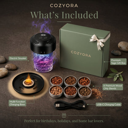 Cozyora™ Electric Whiskey Smoker Kit 2.0