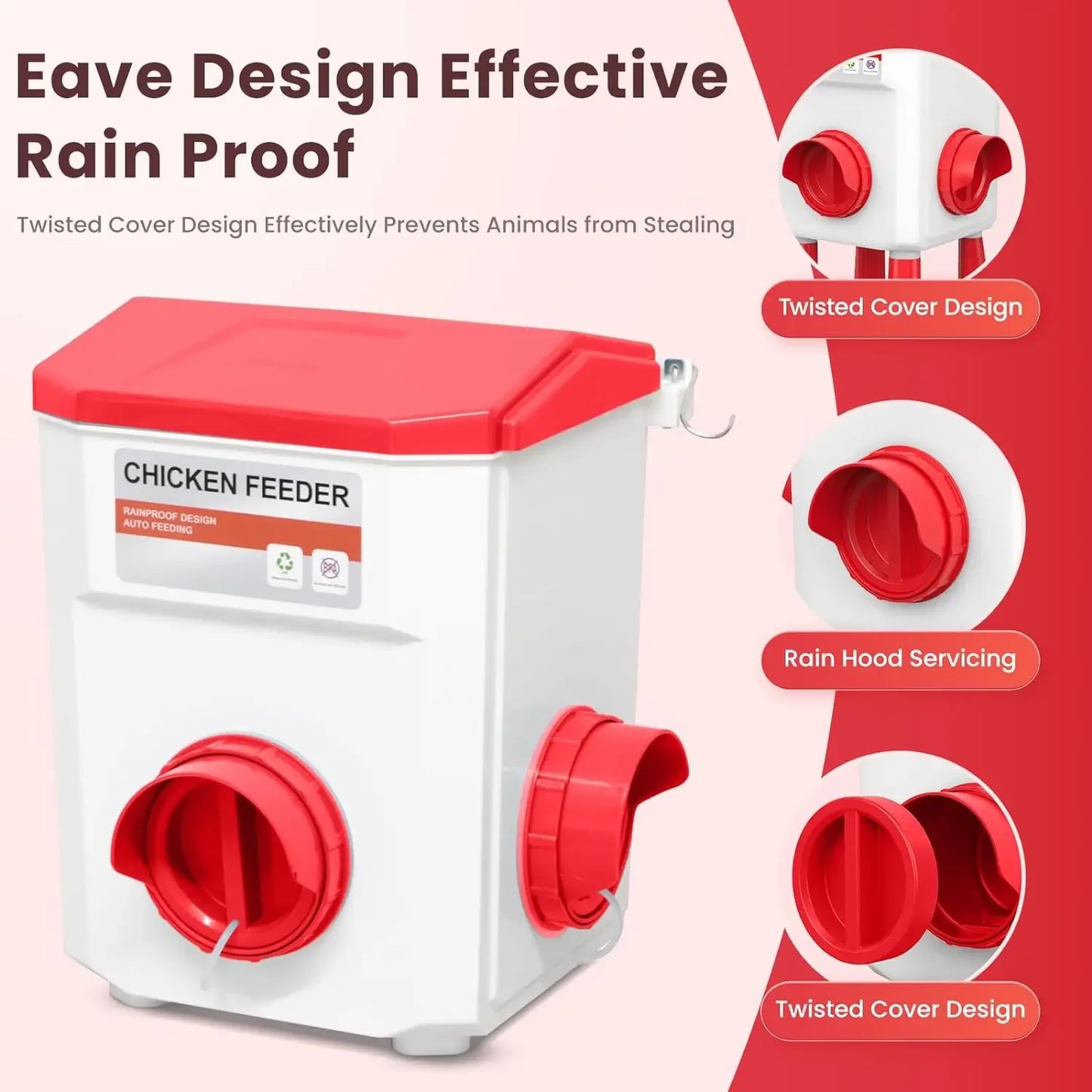 COZYORA™ Waterer and Feeder Set