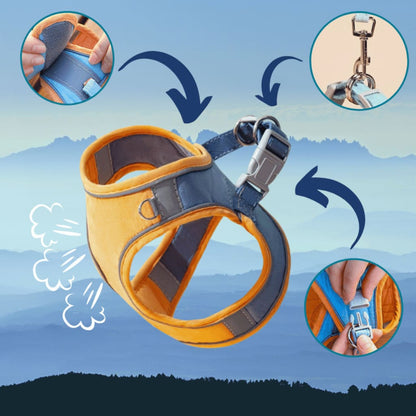 ESCAPE-PROOF CAT HARNESS + LEASH