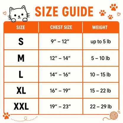 ESCAPE-PROOF CAT HARNESS + LEASH